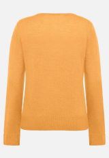Kaschmir-Pullover mit Rundhalsausschnitt / Rückseite