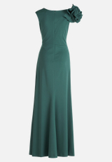 Abendkleid figurbetont / Rückseite
