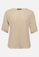 Strickpullover kurzarm / Vorderseite