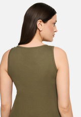 Basic-Top mit Rundhalsausschnitt / Detailbild