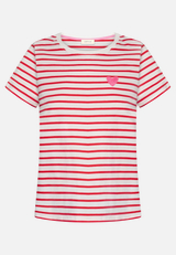 Kurzarm-Shirt mit Rundhalsausschnitt / Vorderseite