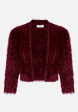Strickbolero mit Struktur / Vorderseite