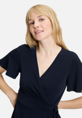 Jerseykleid kurzarm / Detailbild
