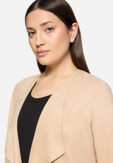 Blazer-Jacke ohne Verschluss / Detailbild