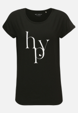 Rundhals-Shirt mit Raffung / Vorderseite