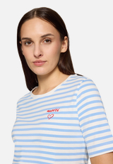 Basic Shirt mit Ringel / Detailbild