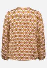 Casual-Bluse mit Knöpfen / Rückseite