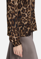 Casual-Bluse mit Muster / Detailbild