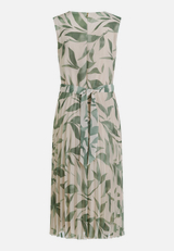 Chiffonkleid mit Plissee / Rückseite