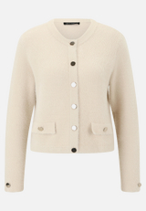 Casual-Strickjacke mit Knopfleiste / Vorderseite