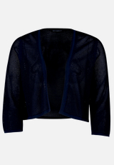 Sommer-Strickjacke mit 3/4 Arm / Vorderseite