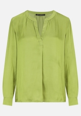 Satin-Bluse langarm / Vorderseite