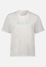 Printshirt mit Rundhalsausschnitt / Vorderseite