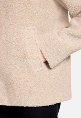 Wolljacke mit Kapuze / Detailbild