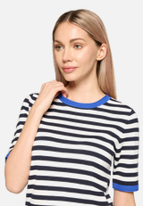 Basic-Pullover kurzarm / Detailbild