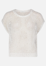 Strickpullunder mit Effektgarn / Vorderseite