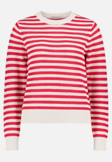 Strickpullover mit Struktur / Vorderseite