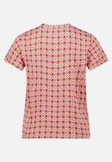 Blusenshirt mit Rüschen / Rückseite