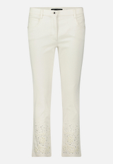Casual-Hose mit Stickerei / Vorderseite