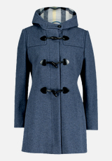 Dufflecoat mit Kapuze / Vorderseite
