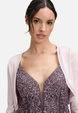 Bolero-Jacke figurbetont / Detailbild