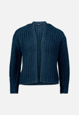 Grobstrickjacke offener Style / Vorderseite