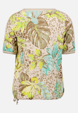 Casual-Shirt mit Tunnelzug / Rückseite