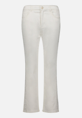 Regular Fit-Jeans mit Lochmuster / Vorderseite