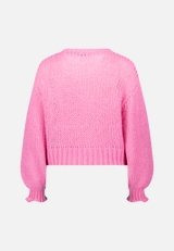 Pullover mit Logostickerei / Rückseite