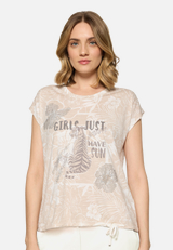 Casual-Shirt mit Tunnelzug / Detailbild