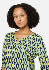 Casual-Kleid mit Muster / Detailbild