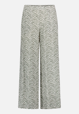 Palazzo-Hose mit Bindegürtel / Vorderseite