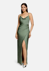 Abendkleid figurbetont / Modellfoto Vorderseite