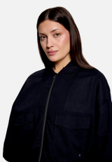 Casual-Jacke mit Kragen / Detailbild