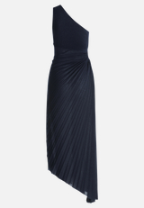 Abendkleid im Glitzer-Look / Rückseite