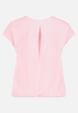 Casual-Shirt mit Gummizug / Rückseite