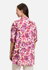 Leinenbluse mit Kragen / Detailbild
