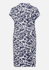 Casual-Kleid mit überschnittenen Ärmeln / Rückseite