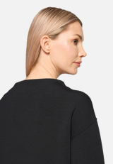 Sweatshirt mit Stehkragen / Detailbild