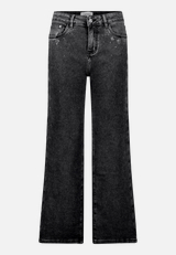 Stretch-Jeans mit Strass / Vorderseite