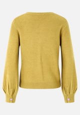 Strickpullover mit Rundhalsausschnitt / Rückseite