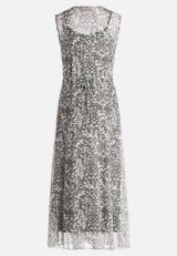 Midikleid ohne Arm / Rückseite