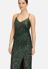 Abendkleid figurbetont / Detailbild