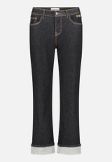 Stretch-Jeans mit Strass / Detailbild