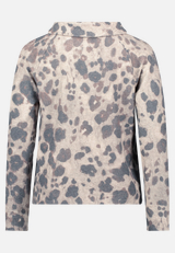 Sweatshirt mit Kragen / Rückseite