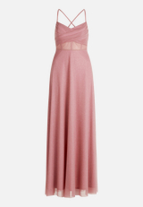 Abendkleid im Glitzer-Look / Vorderseite