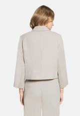 Blazer-Jacke mit 3/4 Arm / Modellfoto Rückseite