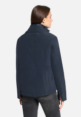 Übergangsjacke mit abnehmbarem Westenteil / Modellfoto Rückseite