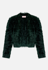 Strickbolero mit Struktur / Vorderseite