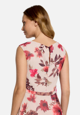 Cocktailkleid mit Print / Detailbild